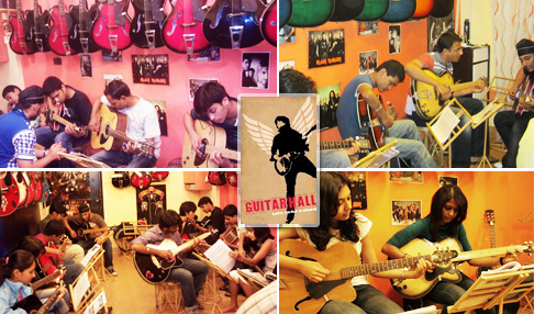 Guitar Hall  - Rs 49 = Rs 1300.  Enjoy 4 sessions of Beginner’s Guitar Course at a rocking 96% discount; get lessons from supremely qualified trainers & a chance to make it big in the music world...only with Guitar Hall
