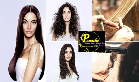 Panache L Oreal Unisex Salon & Spa Viman Nagar - Rs 4199 = Rs 10000 at Panache L’Oreal Unisex Salon & Spa. Enhance your appeal this season: have your hair rebonded with the Shine Bond X-tenso moisturist kit at 58% off & get sleek & straight hair. 
