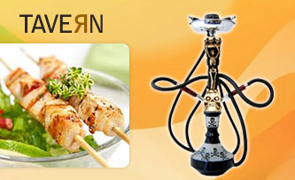 The Tavern Koregaon park - Pay Rs 299 for 1 premium Hookah, 2 Starters & 2 Beverages worth Rs 650 at Tavern.