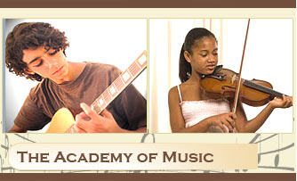The Academy of Music Santacruz - Pay Rs 299 for 4 sessions of Guitar, Violin or Drums classes worth Rs 2500 only at The Academy of Music.
