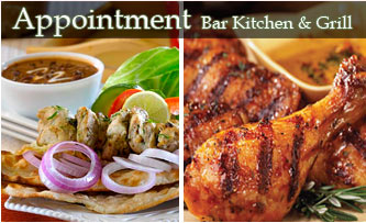 Appointment Bar Kitchen & Grill Janakpuri - Pay Rs 549 for unlimited mocktail or soup, snacks, food & a dessert worth Rs 2500 at Appointment Bar Kitchen & Grill. Temptation unlimited!