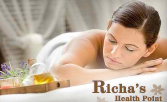 Richa's Health Point Hazratganj - Pay Rs 49 & get 40% off on Body Spa at Richa’s Health Point. Relax & revitalize amidst an excellent location!