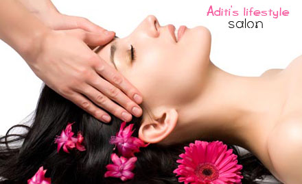 Aditi's  Lifestyle Salon Bidhan Nagar - Ladies…Pay Rs 2199 for Shampoo, Haircut, Blowdry, Hair Straightening & Hair Spa worth Rs 9000 at Aditi's Lifestyle Salon. Get Smooth Silky Hair!
