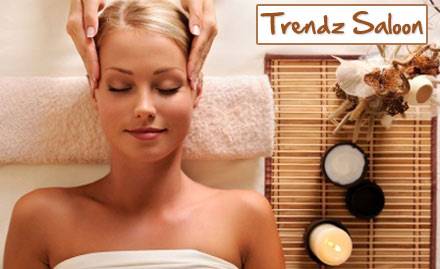 Trendz Salon Padmarao Nagar - Pay Rs 399 for head massage, manicure, pedicure and more worth Rs 1800 at Trendz Saloon.