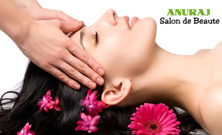 Anuraj Salon De Beaute C Scheme - Ladies…Pay Rs.299 for Hair Cut, Hair Spa & waxing worth Rs.1010 at Anuraj Salon de beaute.