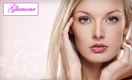 Glamour Hair Beauty And Spa Sector 54 - Pay Rs. 449 and get Aroma Head Massage, Body Bleach, Face Cleansing and more worth Rs. 3450 at Glamour Hair, Beauty & Spa. 