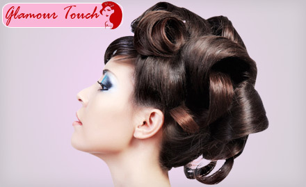 Glamour Touch Sector 47 - Pay Rs 349 for hair styling, fruit facial, head massage, body polish and more worth Rs 2600 at Glamour Touch.
