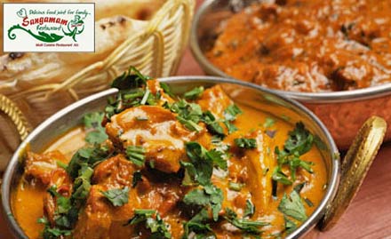 Sangamam Restaurant Kalyanmadapam - Pay Rs. 49 to get Rs. 500 off on food and beverages (a-la-carte) at Sangamam Restaurant.