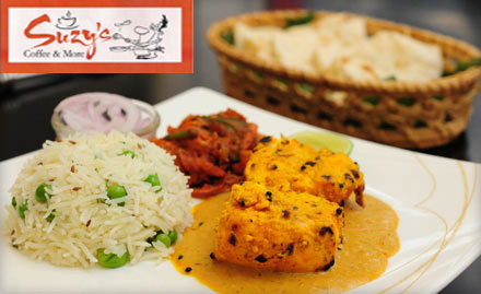 Suzys Coffee & More Navi Mumbai - Pay Rs. 19 and enjoy 50% off on food and beverages at Suzy's Coffee & More.