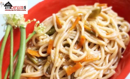 The Morung Bhangagarh - Pay Rs 309 for Delicious Treat for two! Veg Soup, Veg Noodles/Fried Rice, Veg Manchurian/Chilli Paneer, Soft Drinks and French Fries worth Rs 500 at The Morung.