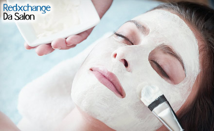 Red XChange Ram Nagar - Pay Rs. 349 for Facial, Fruit Juice Mask and more worth Rs. 1150 at Redxchange Da Salon.