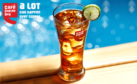 Cafe Coffee Day Banjara Hills - Beat the itching heat with CCD's chilling treat! Pay Rs 30 for Buy 1 Get 1 Free Offer at any Cafe Coffee Day outlet across India! 
