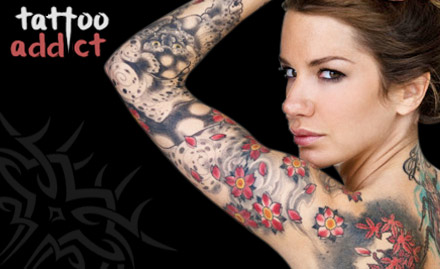 Tattoo Addict Kaushalpuri - Pay Rs. 59 for 10 Inch Tattoo worth Rs. 400 at Tattoo Addict.
