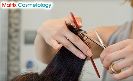Matrix Cosmetology and Salon Sindhi Colony - Ladies...Pay Rs. 599 for Salon services worth Rs. 8100 at Matrix cosmetology.