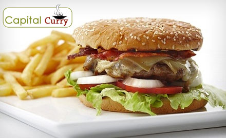 Classic Diplomat Delhi - Pay Rs. 29 and get 40% off on food and beverages from the menu at Capital Curry.