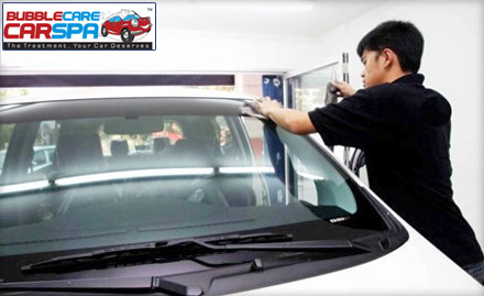 The Car Spa Borivali - Protect your car! Pay Rs 899 for Garware Films, Cleaning and Washing worth Rs 2600 at The Car Spa.