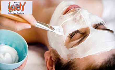 Lady Salon and Spa Bonhoogly - Pay Rs. 349 for facial, bleach, hair spa, manicure and more worth Rs. 3200 at Lady Salon and Spa.