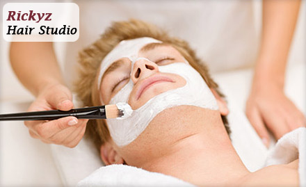 Rickyz Hair Studio Ghatkopar East - Pay Rs 49 and get Rs 500 off on facial, bleach, hair spa, manicure and more from the menu at Rickyz Hair Studio.