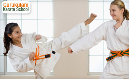 Gurukulam Karate School Adyar - Learn the art of Self Defense! Pay Rs. 99 for 8 Karate Classes worth Rs. 1000 at Gurukulam Karate School. Also 25% off on further enrollment!