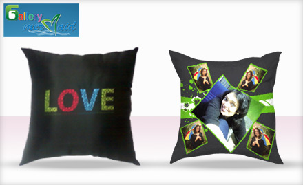 Gallery Mermaid Indiranagar - Pay Rs. 945 and get 40 X 40 and 30 X 30 Customized Cushion worth Rs. 2100 at Gallery Mermaid. Also get 10% off on any Showcase Product!