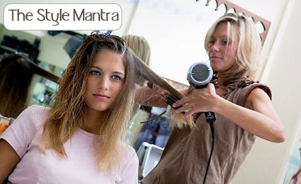 The Style Mantra Ranisati Nagar - Pay Rs. 1999 for L'Oreal Hair Rebonding worth Rs. 7000 at Style Mantra.