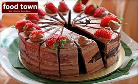 Food Town Saidabad Colony - Pay Rs 49 to get 50% off on theme cakes at Food Town.
