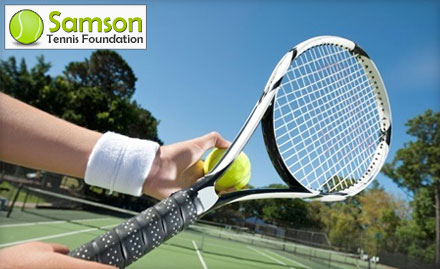 Samson Tennis Foundation Jaya Nagar - Pay Rs. 199 for 1 month Tennis Coaching Classes worth Rs. 1000 at Samson Tennis Foundation.