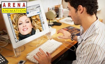 Latest Arena Animation Sector 34 - Pay Rs 99 and get 15 sessions of certified course of Designing, 3D Animation & Web Visual Effects worth Rs 6000 at Latest Arena Animation.