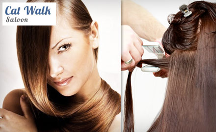 Catwalk Salon KPHB - Manage Frizzy Hair! Hair Straightening at  Rs. 2999