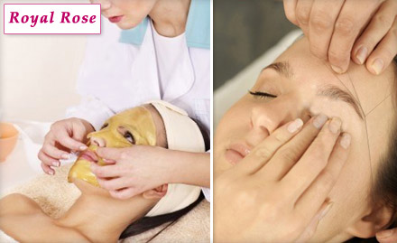 Royal Rose Nigdi - Pay Rs. 349 for Facial, Bleach, Manicure and more worth Rs. 2200 at Royal Rose.