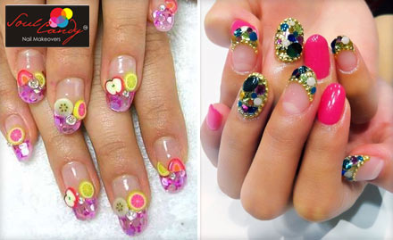 Soul Candy Kondhwa - Ladies...Pay Rs. 59 and get 60% off on Nail Art and Nail care Services at Soul Candy.