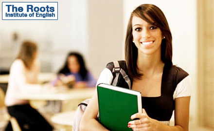 The Roots Institute of English Madrampura - Pay Rs 99 and get 3 Personality Development and English Speaking Classes worth Rs 375 at The Roots Institute of English. Also 30% off on further enrollment!