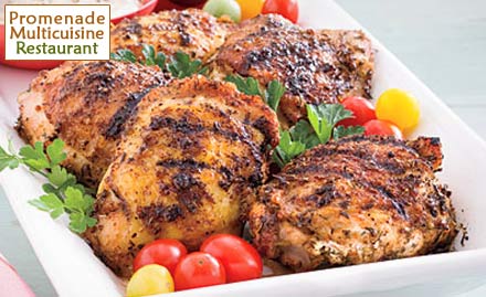 Promenade Multicuisine Restaurant Poonamallee - Pay Rs. 49 to get 40% off on food and beverages at Promenade Multicuisine Restaurant, Hotel Abu Palace.