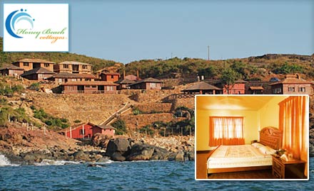 Honey Beach Resort Honnebail, Ankola - Pay Rs 1999 for 2D/1N Couple stay in Ankola worth Rs 4900 with Honey Beach Cottages. Soak yourself amidst Sun, Sand and Serenity!