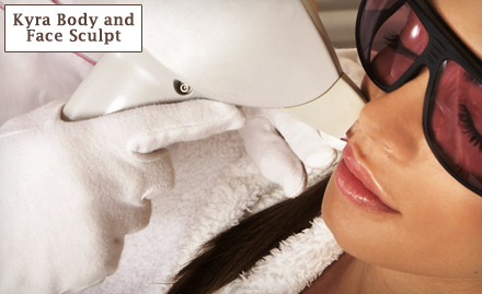 Kyra Body & Face Sculpt Navi Mumbai - Pay Rs. 199 for laser hair removal and skin consultation worth Rs. 2000 at Kyra Body and Face Sculpt.