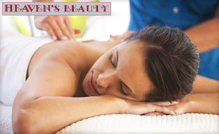 Heaven's Beauty Chowringhee Lane - Full Body Aroma Massage, Hot Towel Wash & Facial at Rs 299