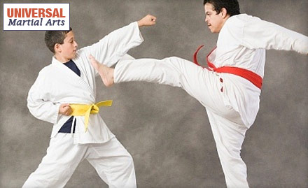 Universal Martial Arts Sector 20 - Defend yourself! Pay Rs. 49 for 10 classes of martial arts worth Rs. 700 at Universal Martial Arts.