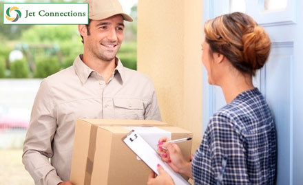 Jet Connections Anna Nagar - Get 40% off on all international courier services with time critical courier and delivery only at Jet Connections.