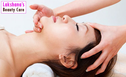 Lakshana's Beauty Care Medavakkam - Pay Rs. 399 for facial, bleach and head massage and more worth Rs 3400 at Lakshana's Beauty Care. Also get 40% off on other services!