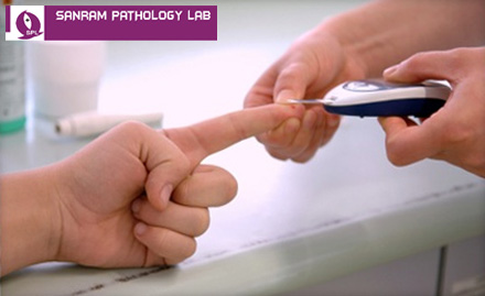 Sanram Pathology Lab Mayur Vihar Phase 3 - Pay Rs. 799 for Basic Health Profile tests worth Rs. 2000 at Sanram Pathology Lab.