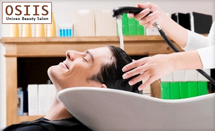 OSIIS Unisex Beauty Salon Pimple Saudagar - Pay Rs. 2399 for Matrix or L'oreal hair rebonding, hair wash and more worth Rs. 6400 at OSIIS Unisex Beauty Salon.