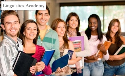 Linguistics Academy Palacia - Pay Rs. 99 for 5 foreign language learning sessions worth Rs. 500 at Linguistics Academy. Also get 40% off on further enrollment.