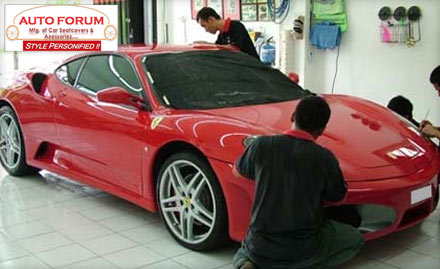 Auto Forum Lake Road - Complete car care! Pay Rs. 49 and get 53% off on teflon coating and more at Auto Forum. Also get upto 20% off on accessories!