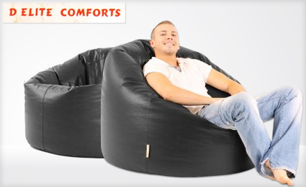 D Elite Comforts J P Nagar - Experience the ultimate comfort! Pay Rs. 49 to enjoy 58% off on XXXL bean bag at D Elite Comforts.