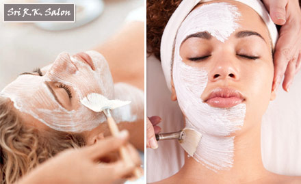 Sri R.K. Salon Ameerpet - Pay Rs. 49 to enjoy 50% off on facials at Sri R.K. Salon. 