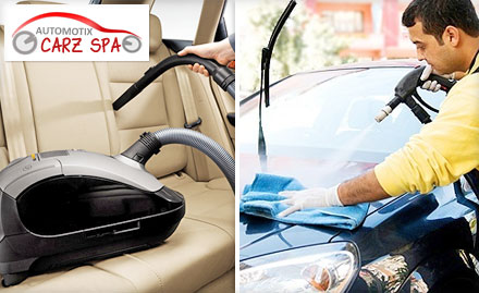 Automotix Carz Spa Nehru Garden - Pay Rs. 49 to get 55% off on car cleaning services at Automotix Carz Spa.
