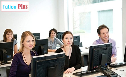 Tutionplus Kankarbagh - Pay Rs. 49 to get 8 tally or basic computer classes worth Rs. 500 at Tution Plus. Also get 25% off on registration charges.