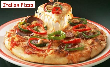 Italian Pizza Kukatpally - Treat your test buds with the best Italian Pizza in town. Pay Rs. 49 to enjoy buy 1 get 1 offer on pizza at Italian Pizza.