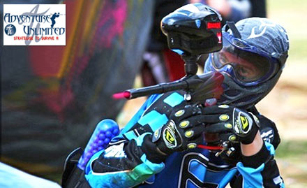 Adventure Unlimited J P Nagar - Pay Rs. 280 for a game of Paintball with 75 pallets worth Rs. 650 at Adventure Unlimited. Get ready for an ultimate warring thrill!