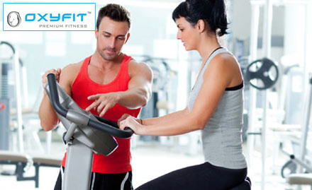 Oxyfit Premium Fitness Hadapsar - Pay Rs. 49 for 6 fitness sessions worth Rs 1500 at Oxyfit Premium Fitness; plus 20% off on half yearly and yearly membership.